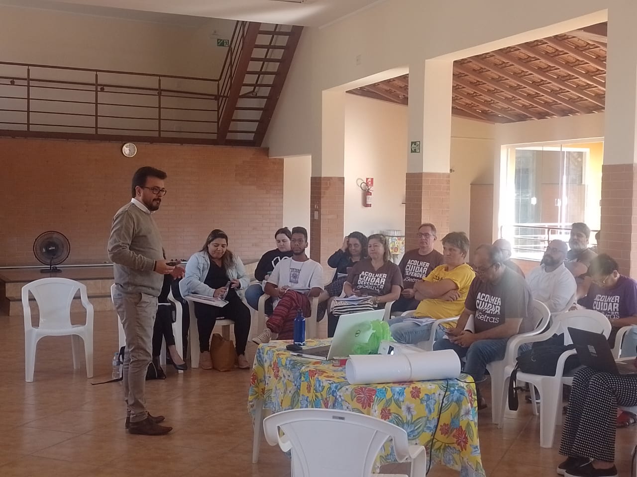 Docentes da USF ministraram aula no SEFRAS em São Paulo