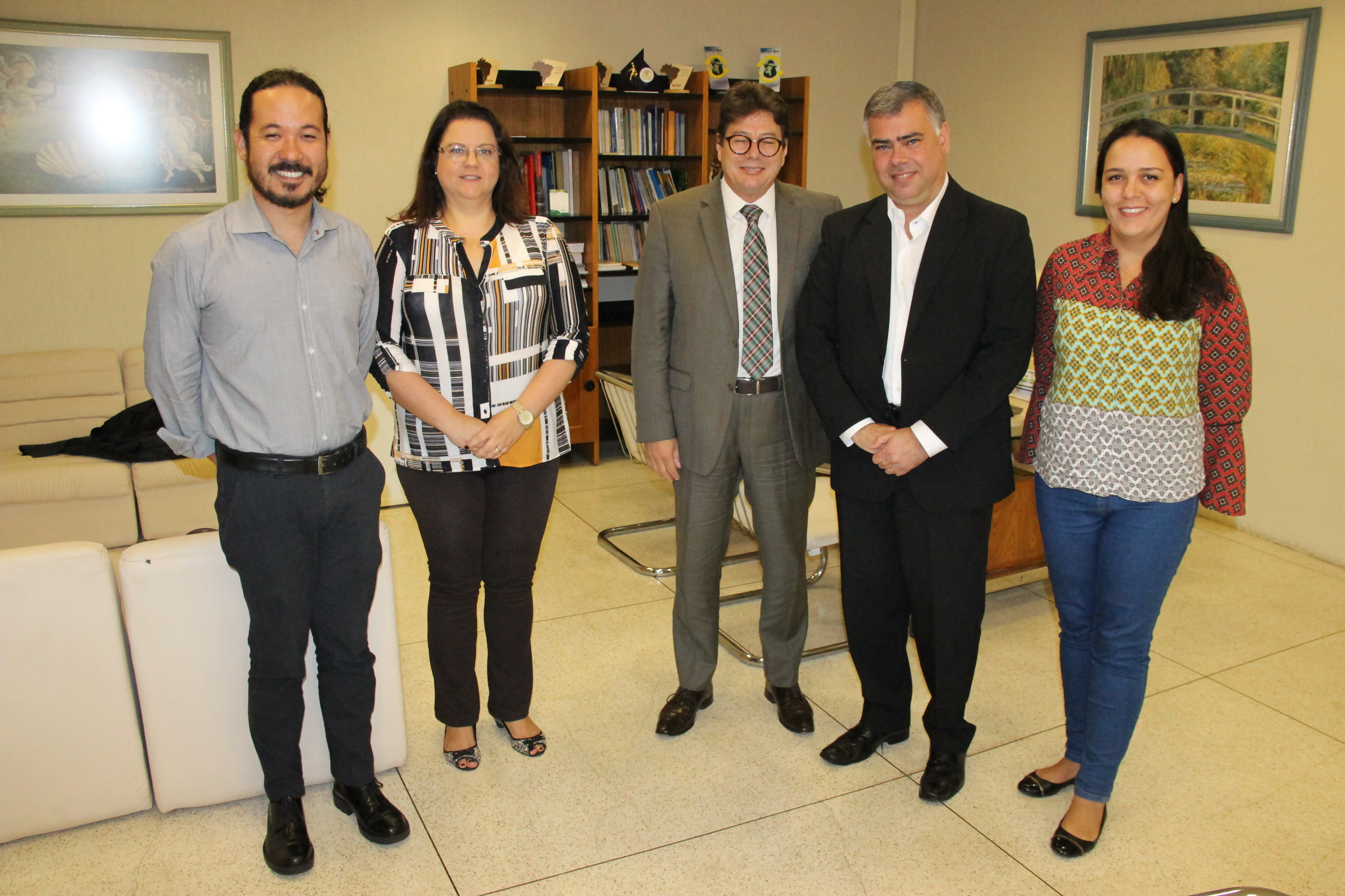USF recebe representantes do Executivo de Bragança Paulista para estreitamentos de parcerias