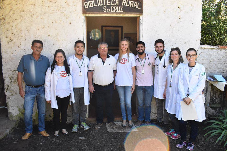 Alunos de Medicina promovem Saúde em Ação em Joanópolis