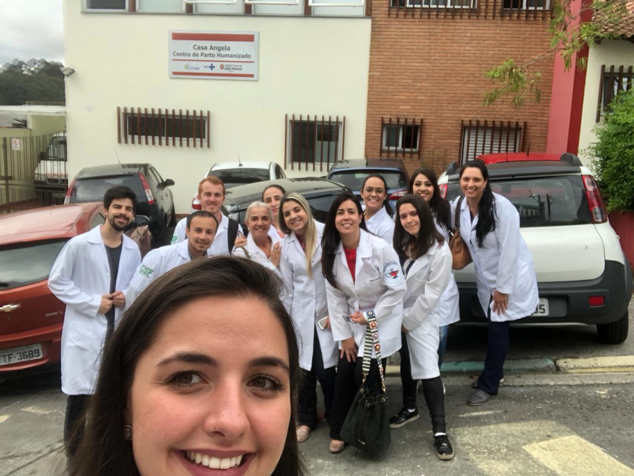 Alunos de Enfermagem visitam Casa de Parto de São Paulo