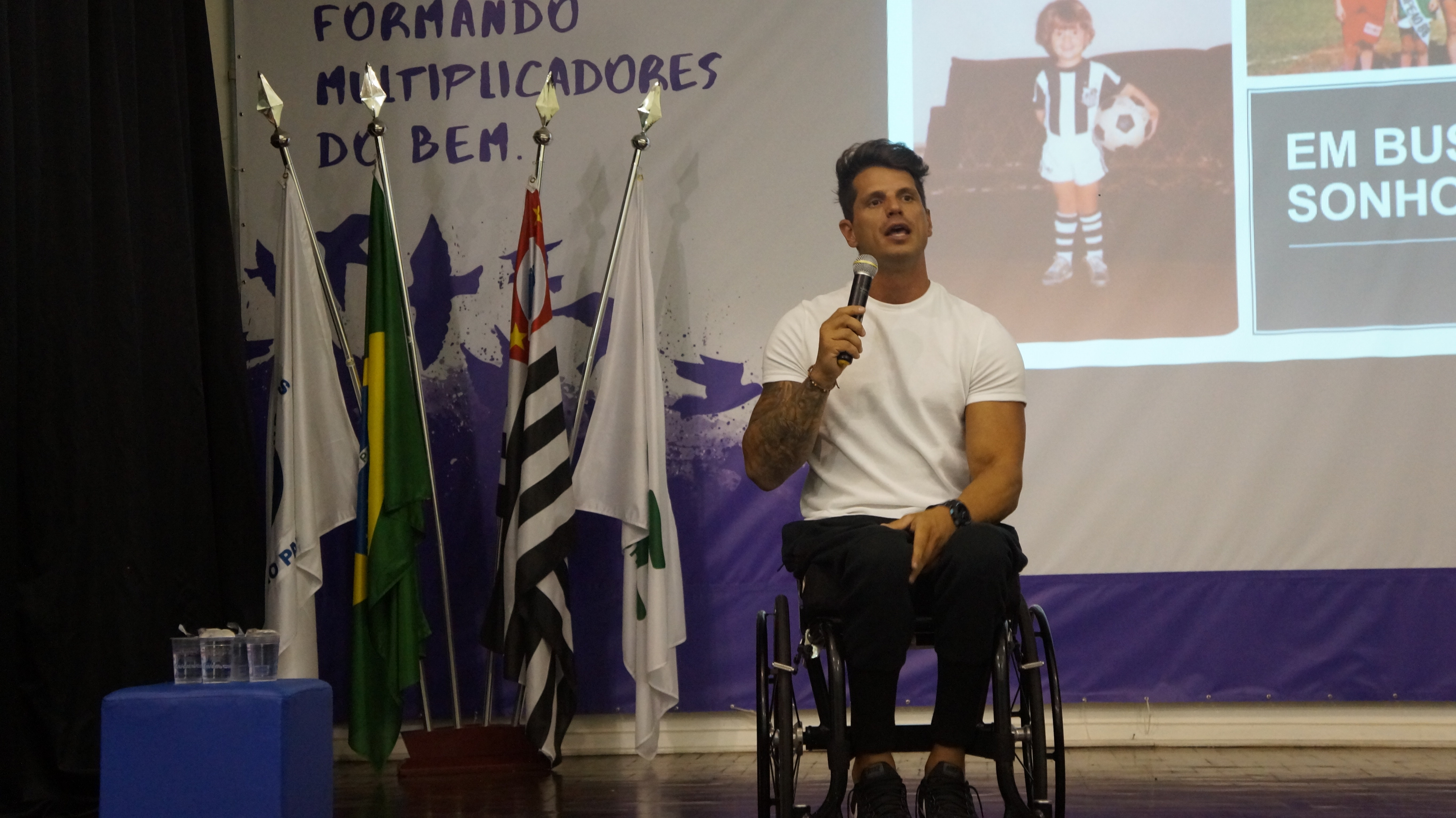 Câmpus Campinas recebe o atleta Fernando Fernandes 