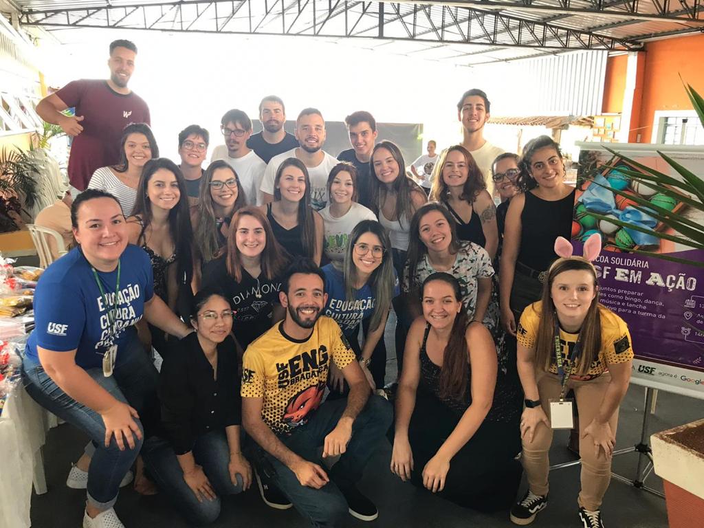 Estudantes promovem USF em Ação na Vila São Vicente de Paula