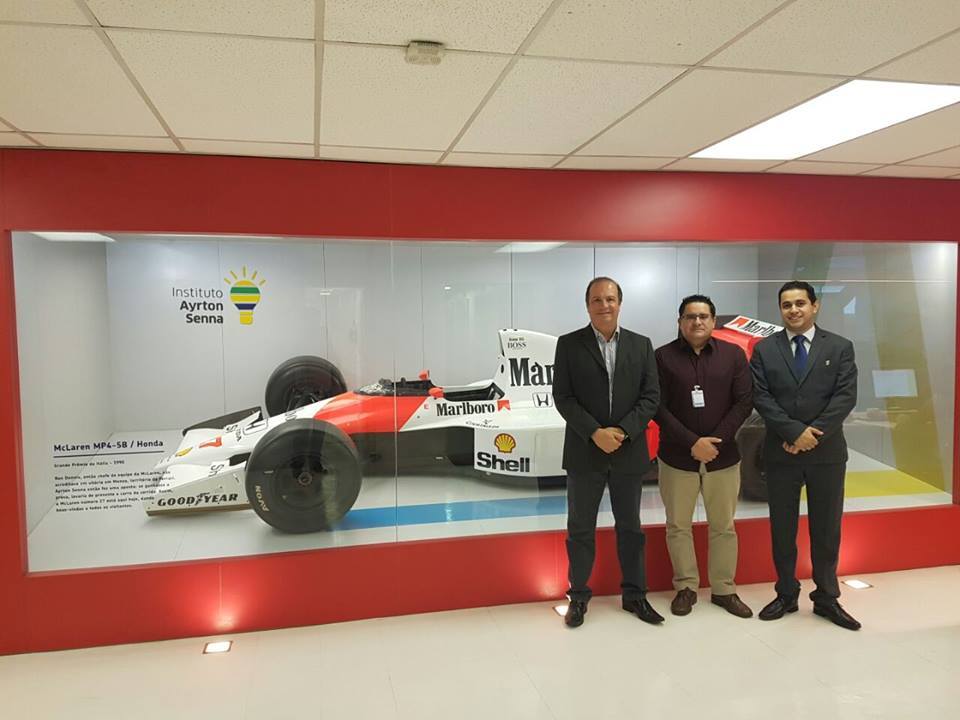 Parceria com o Instituto Ayrton Senna