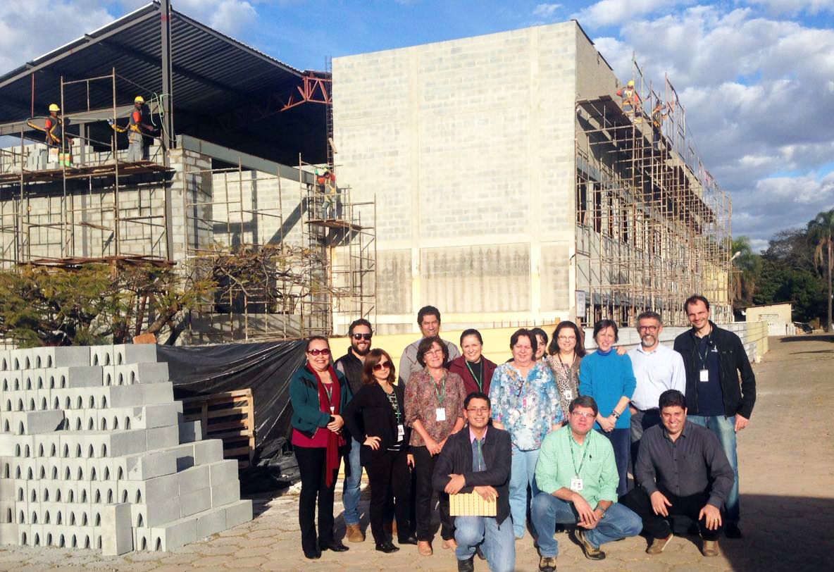 Coordenadores visitam obras do Campus Bragança Paulista
