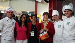 Alunos de Gastronomia da USF participam de evento promovido pela Embrapa