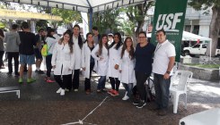 Alunos do Curso de Fisioterapia realizam atividades para alunos de escola de Bragança Paulista 