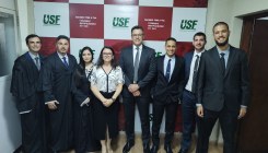 Estudantes do Curso de Direito da USF participam de Júri Simulado 