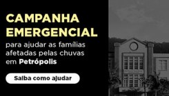 Campanha emergencial - Petrópolis 