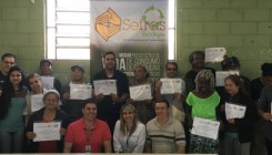 USF participação de oficina de sabão caseiro na Virada Sustentável de São Paulo 