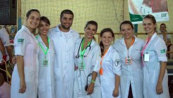 Alunos do Curso de Fisioterapia promovem ação no campeonato brasileiro de Muay Thai em Bragança Paulista