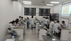 Estudantes do Curso de Engenharia Agronômica realizam atividades no Laboratório de Análises Agronômicas