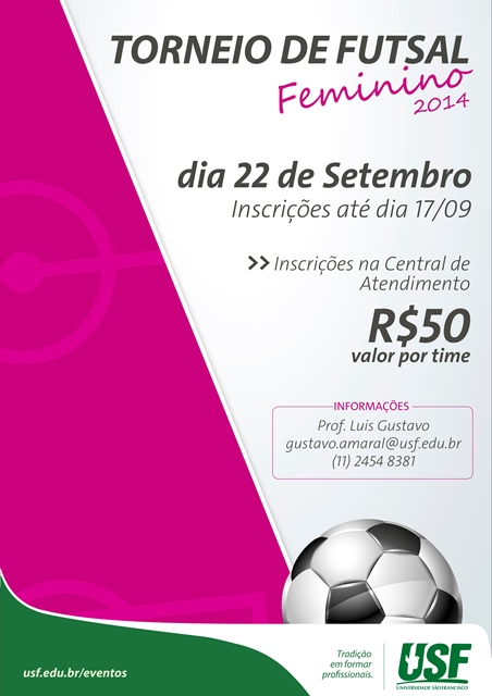 Torneio de Futsal Feminino 2014