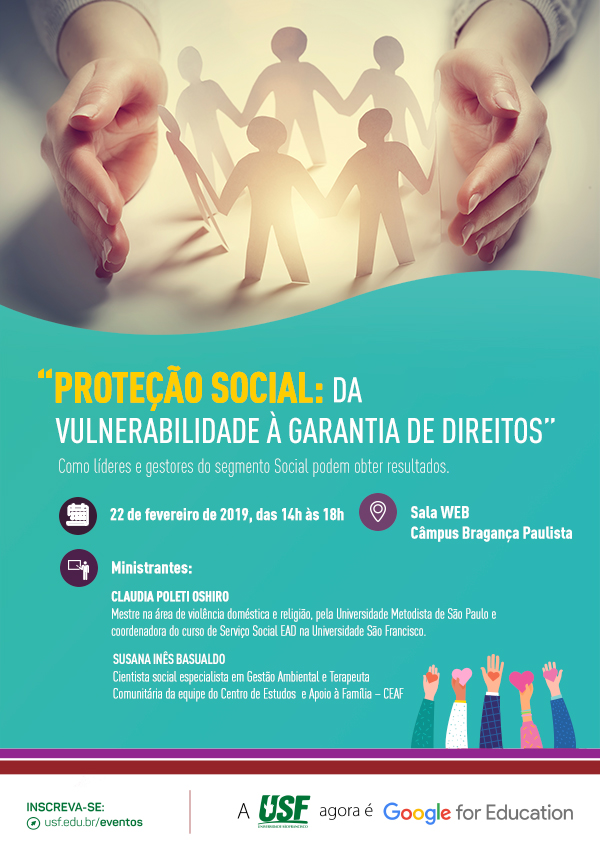 Workshop “Proteção social: da vulnerabilidade à garantia de direitos”