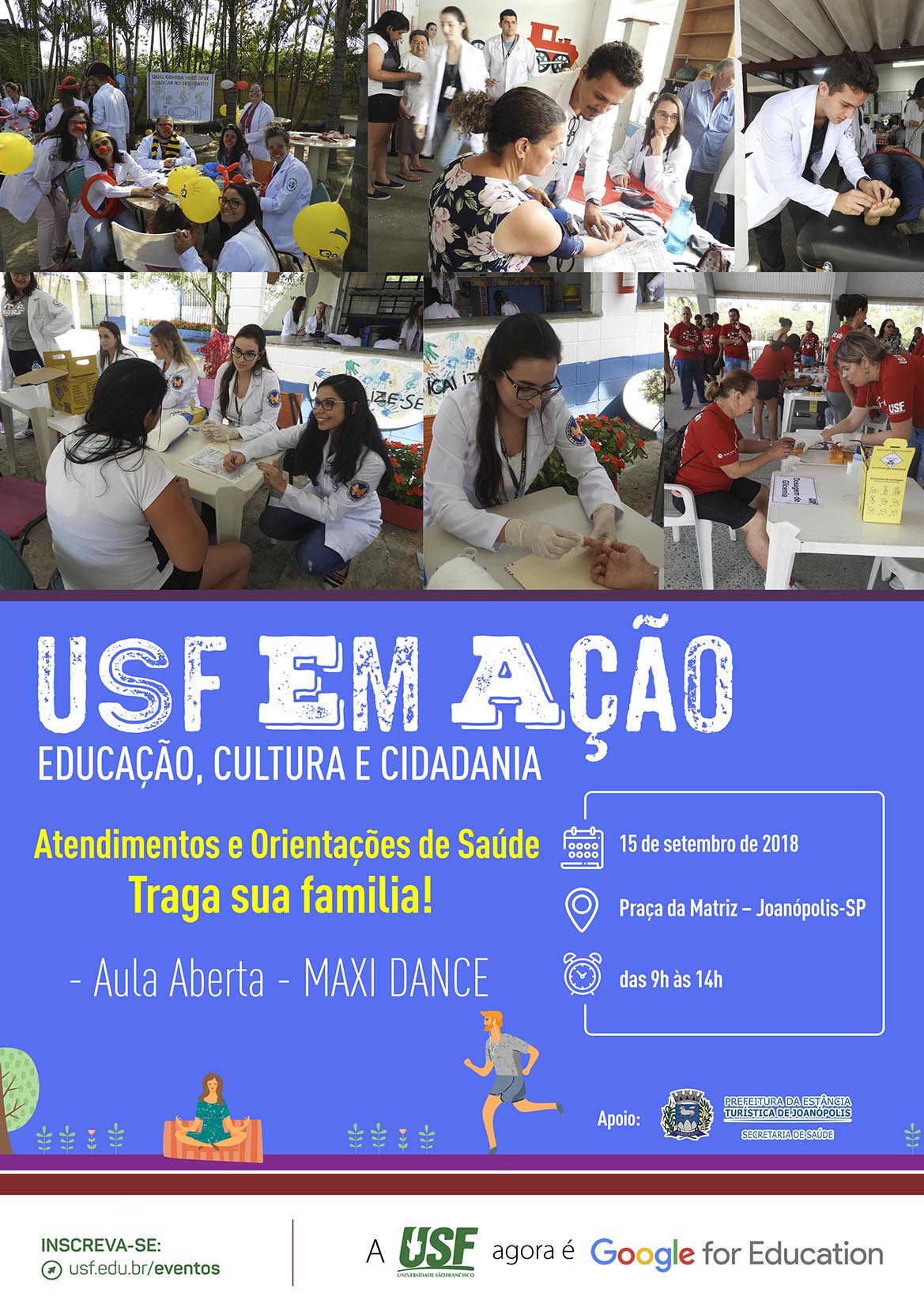 USF em Ação - Educação e Cidadania em Joanópolis
