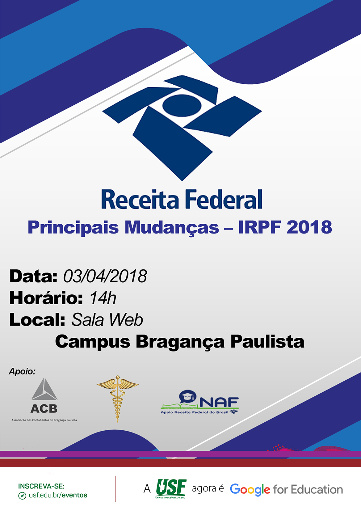 Receita Federal Principais Mudanças – IRPF 2018
