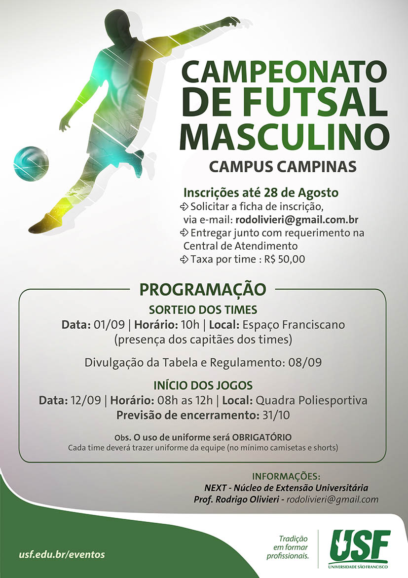 19° Campeonato de Futsal Interno - Campus Campinas