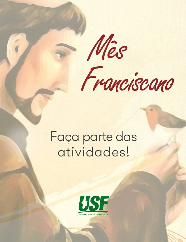Mês Franciscano - Comemoração do Dia de São Francisco de Assis