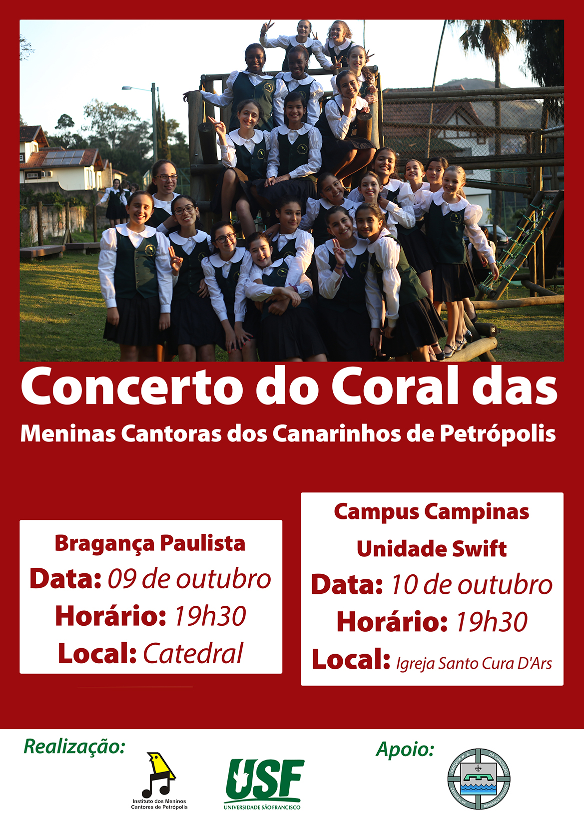 Concerto Coral das Meninas Cantoras dos Canarinhos de Petrópolis