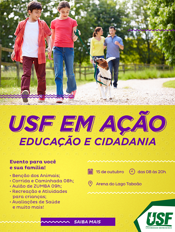 USF ações de educação e cidadania em Bragança Paulista