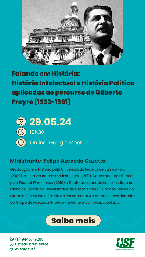 História Intelectual e História política aplicadas ao percurso de Gilberto Freyre (1933-1961)