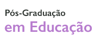 logo pós-graduação educação