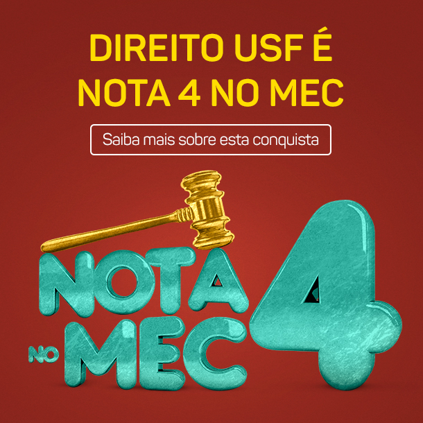 Curso de Direito do Campus Bragança Paulista conquista nota 4 no MEC 