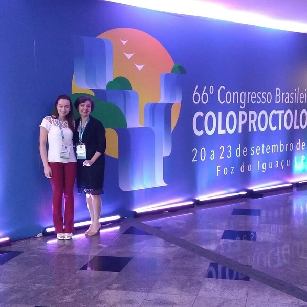 Aluna do Curso de Medicina participa do 66° Congresso Brasileiro de Coloproctologia