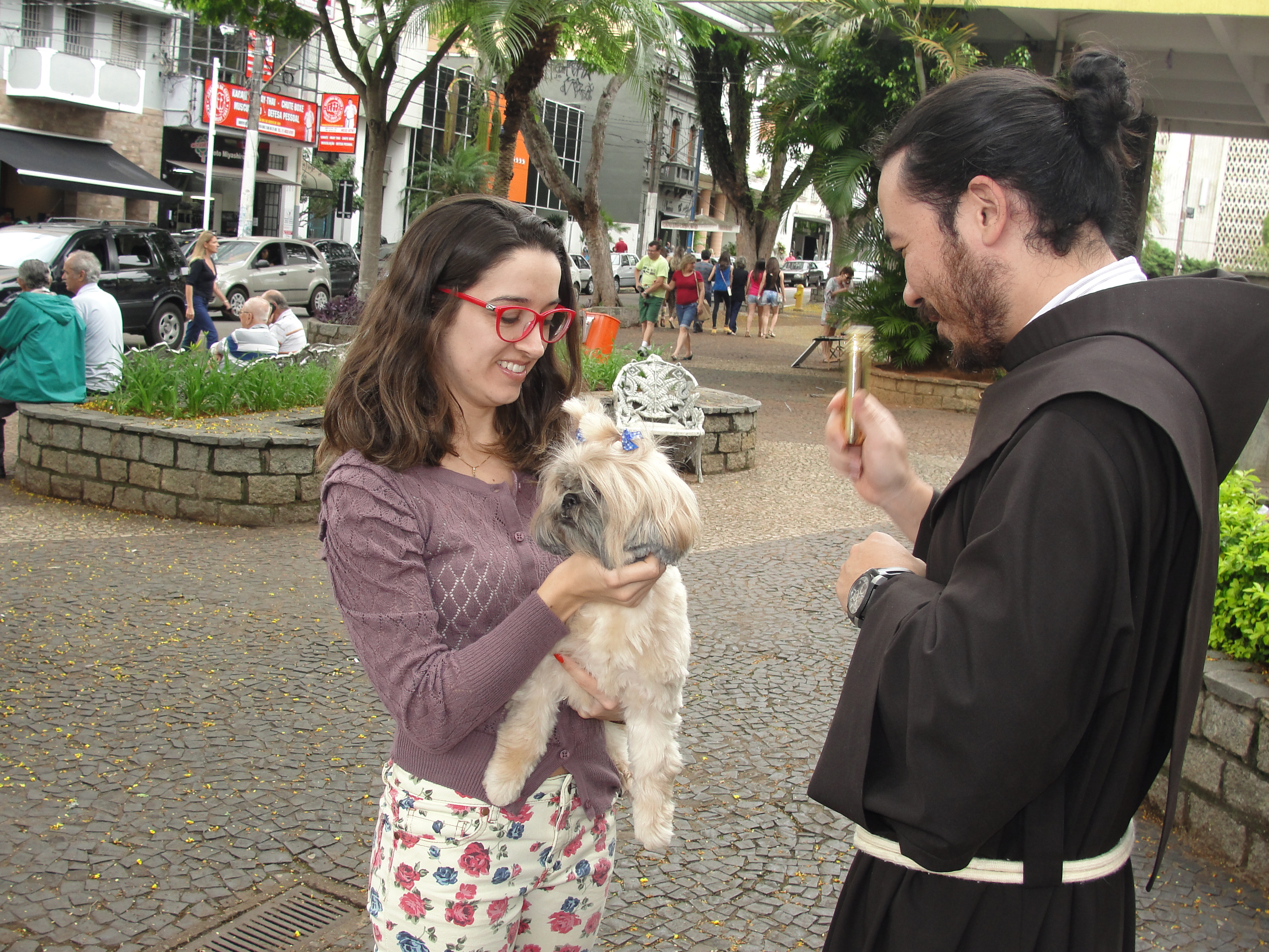 USF promove benção dos animais em Bragança Paulista