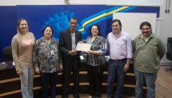 Diretora do Campus Bragança Paulista participa de Comissão de Educação na Câmara dos Vereadores