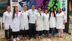 Alunos do Curso de Fisioterapia participam de evento de triathlon em Bragança Paulista     