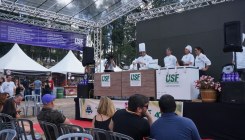 Curso de Gastronomia da USF participa do Bragança na Brasa