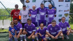 USF participa de partida de futebol em prol do Corsini  