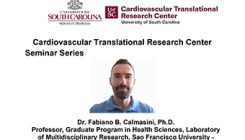 Professor do PPGSS Ciências da Saúde da USF apresenta sua pesquisa na Universidade da Carolina do Sul (EUA)