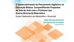 Docente e doutoranda lança ebook sobre o ensino da matemática 