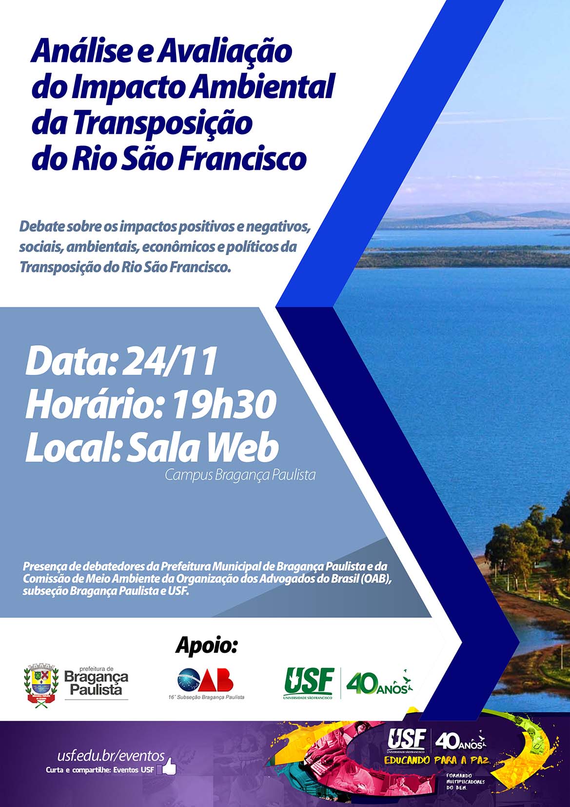 Análise e Avaliação do Impacto Ambiental da Transposição do Rio São Francisco