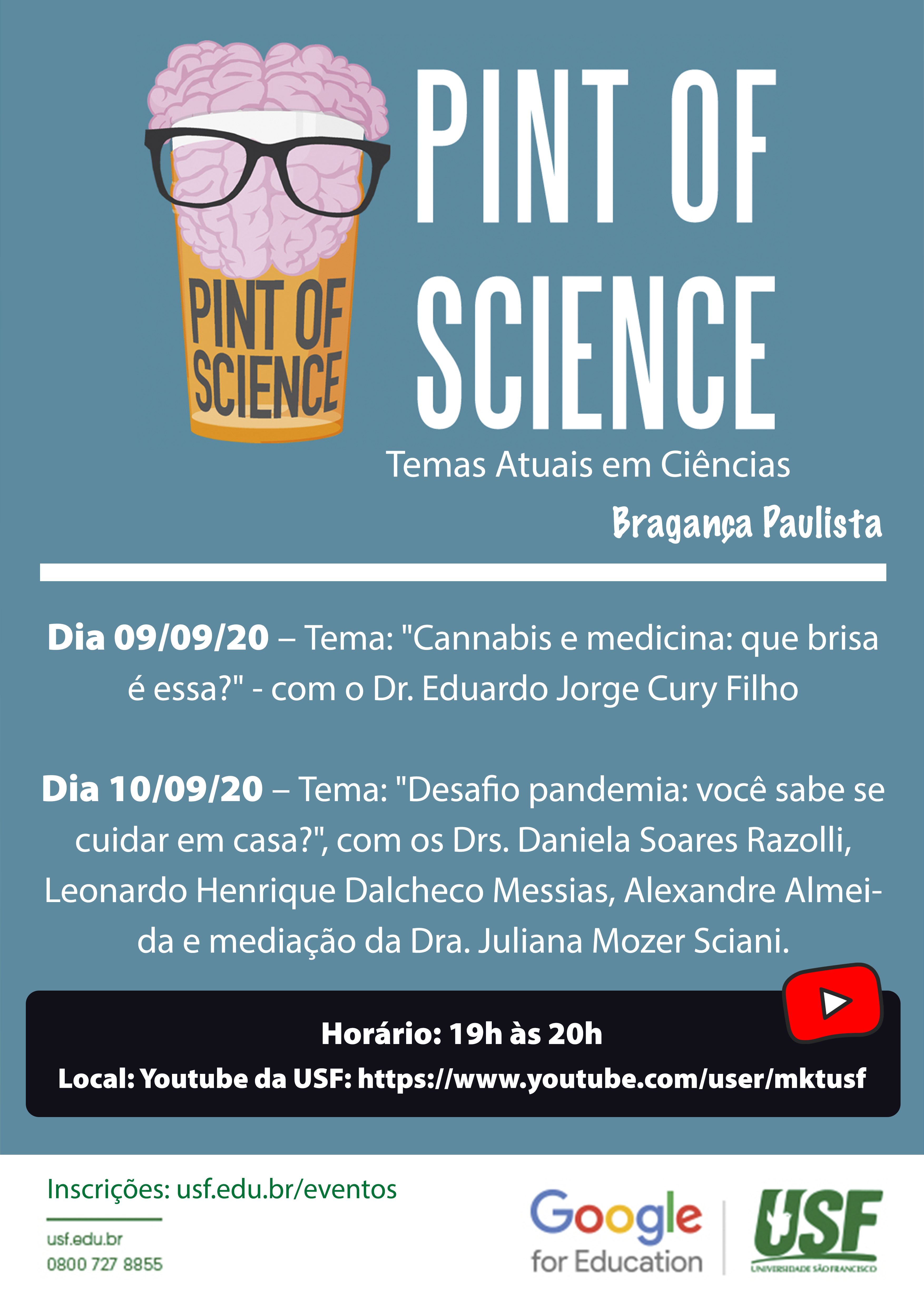 Pint of Science – Bragança Paulista