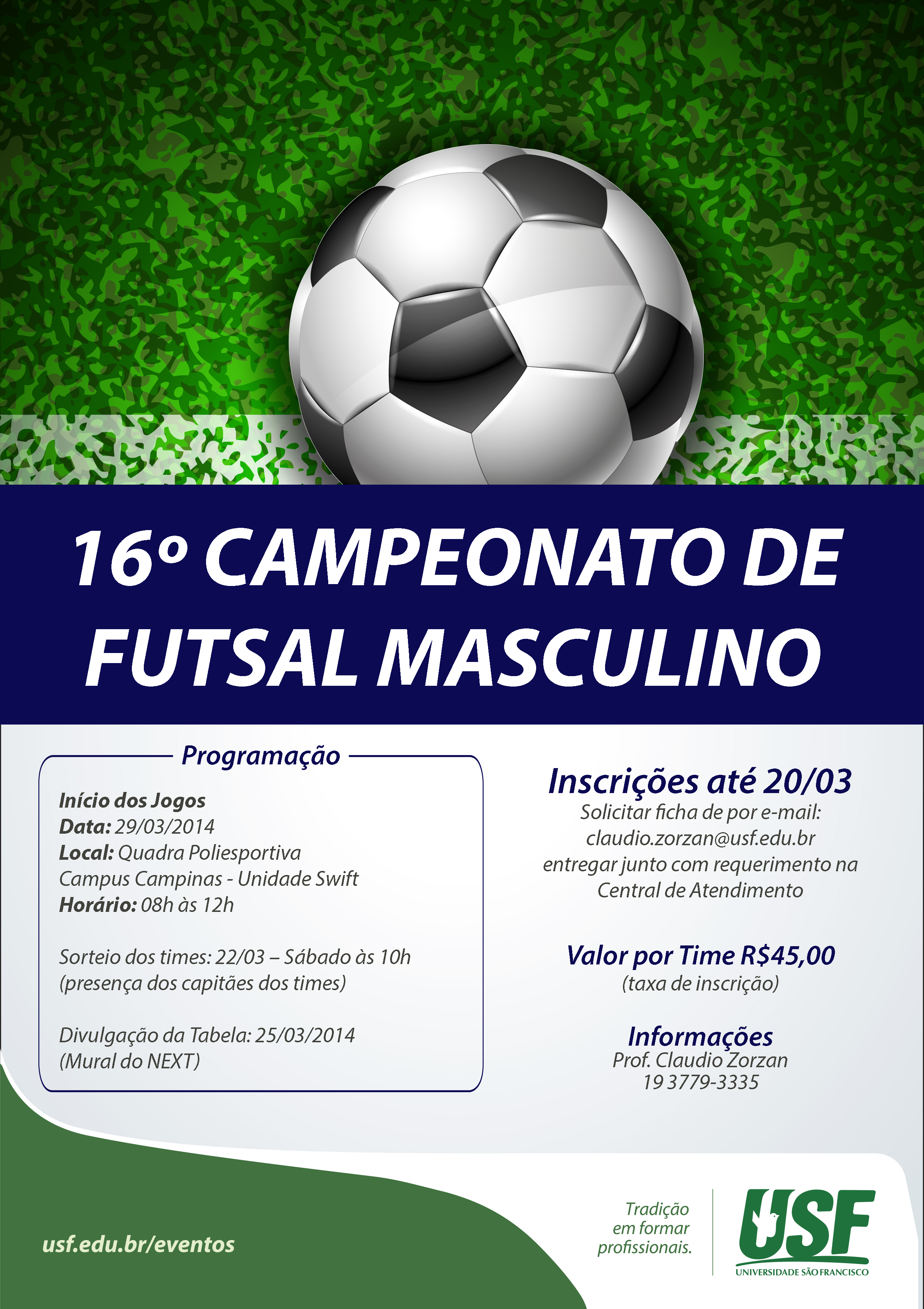 16° Campeonato de Futsal Interno - Campus Campinas