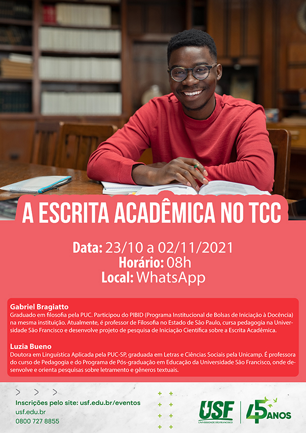A escrita acadêmica no TCC