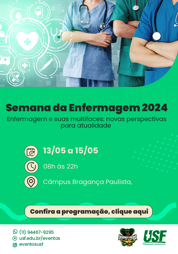 Semana da Enfermagem - Câmpus Bragança Paulista