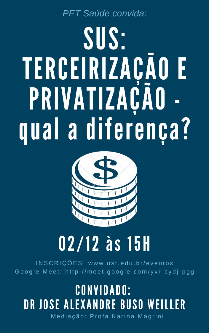 SUS: Terceirização e privatização, qual a diferença?