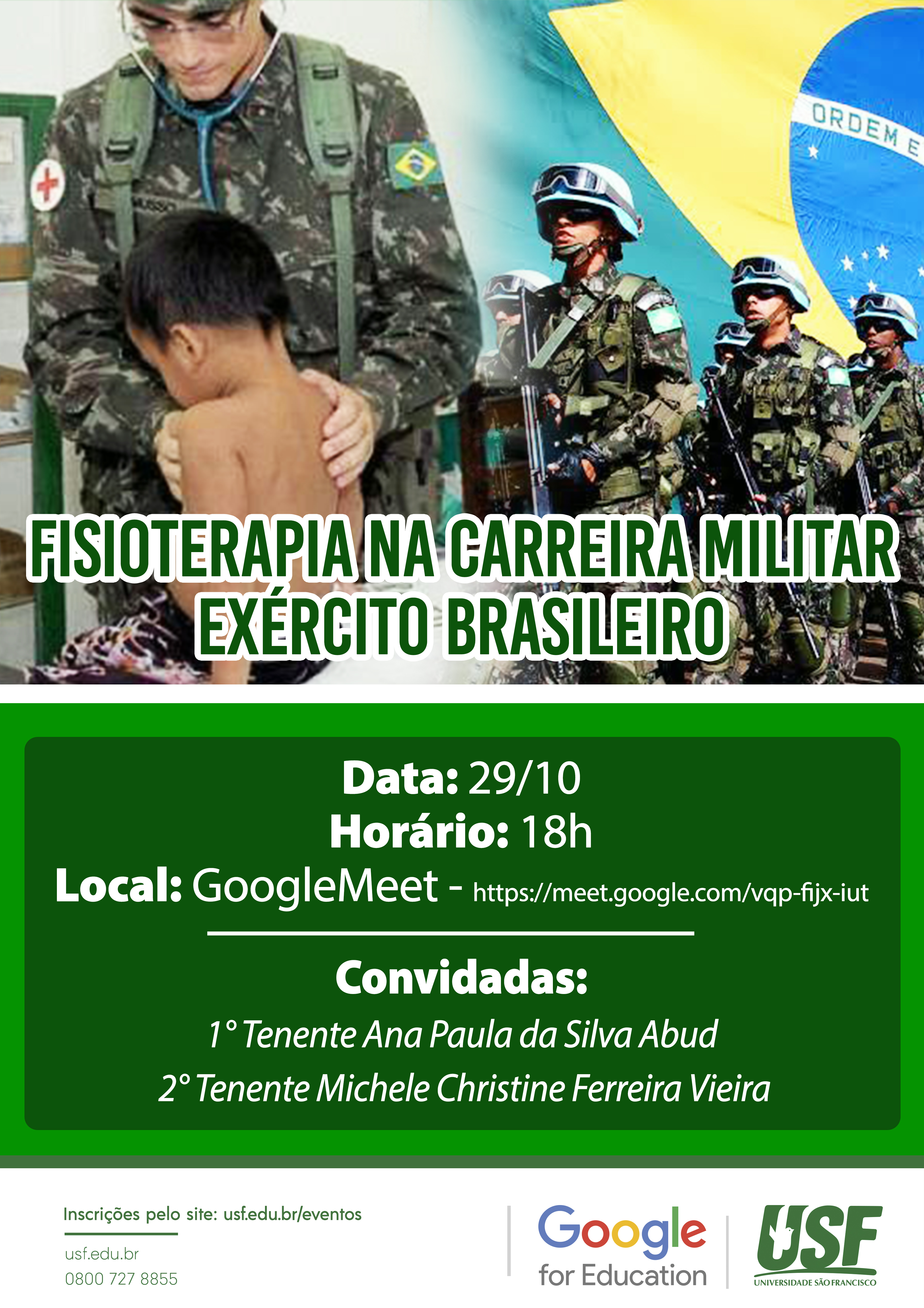 Fisioterapia na Carreira Militar - Exército Brasileiro