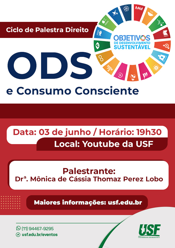Ciclo de Palestra Direito - ODS e Consumo Consciente