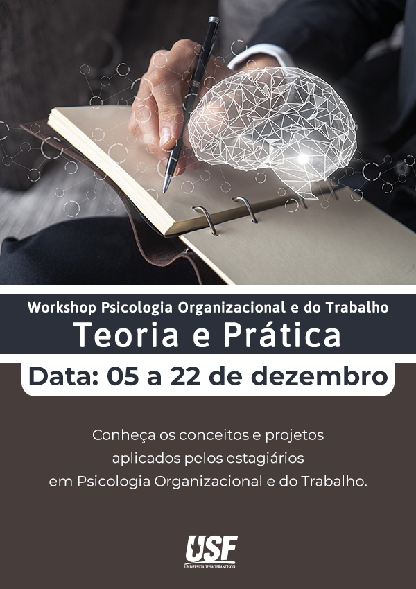Workshop Psicologia Organizacional e do Trabalho - Teoria e Prática