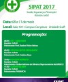 Semana interna de prevenção de acidentes de trabalho – SIPAT 2017