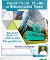 Palestra Módulo internacional em Gestão na EU Business School - Espanha