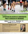 Palestra: Estratégias na oferta de carboidratos para o exercício de endurance