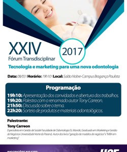 XXIV Fórum Transdisciplinar de Odontologia
