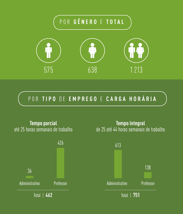 Perfil dos Funcionários USF